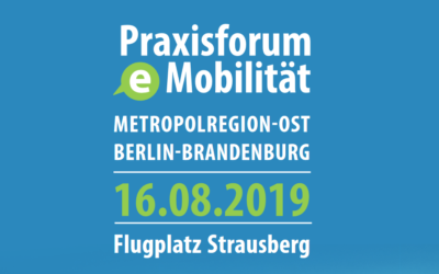 2. Praxisforum E-Mobilität am Flugplatz Strausberg am 16.08.2019