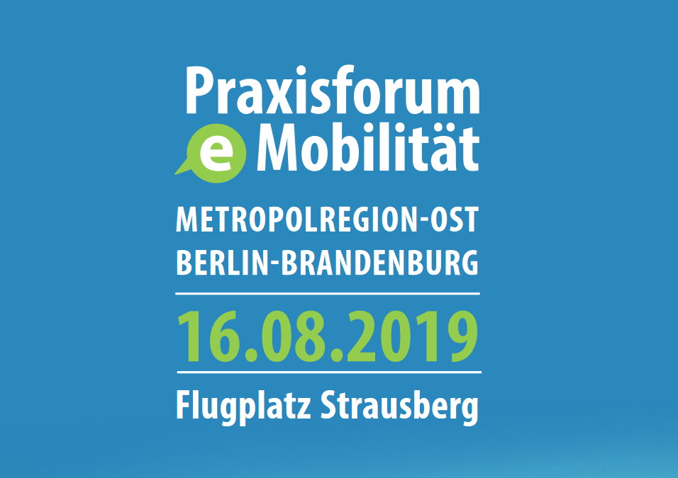 2. forum praktyczne E-mobilność na lotnisku w Strausberg 16.08.2019